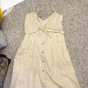 Pacsun mid calf ankle beach dress